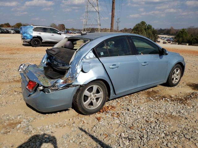 1G1PF5SC1C7115230 - 2012 CHEVROLET CRUZE LT BLUE photo 3