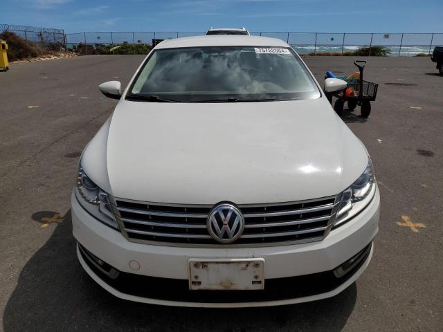 WVWBP7AN5EE535147 - 2014 VOLKSWAGEN CC SPORT WHITE photo 5