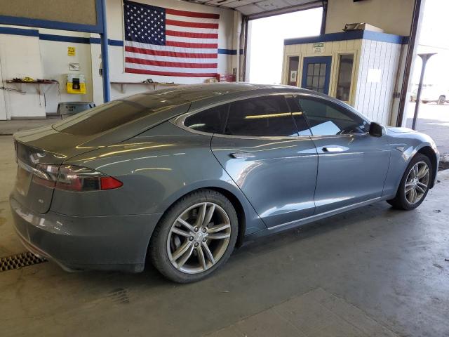 5YJSA1CN2DFP08633 - 2013 TESLA MODEL S GRAY photo 3