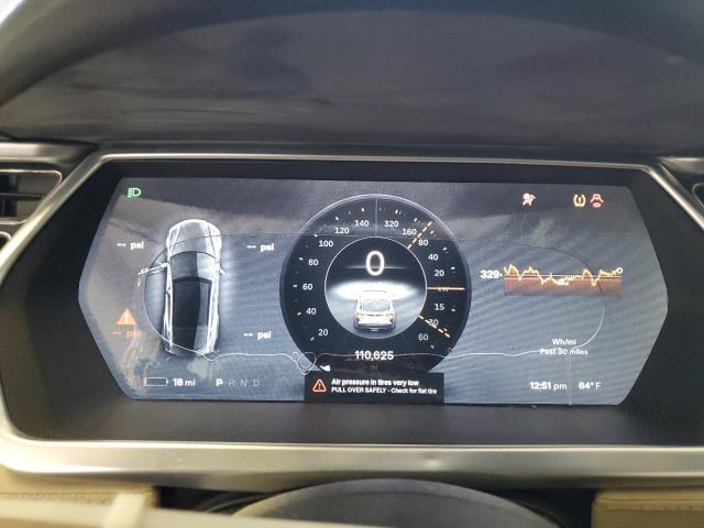 5YJSA1CN2DFP08633 - 2013 TESLA MODEL S GRAY photo 9