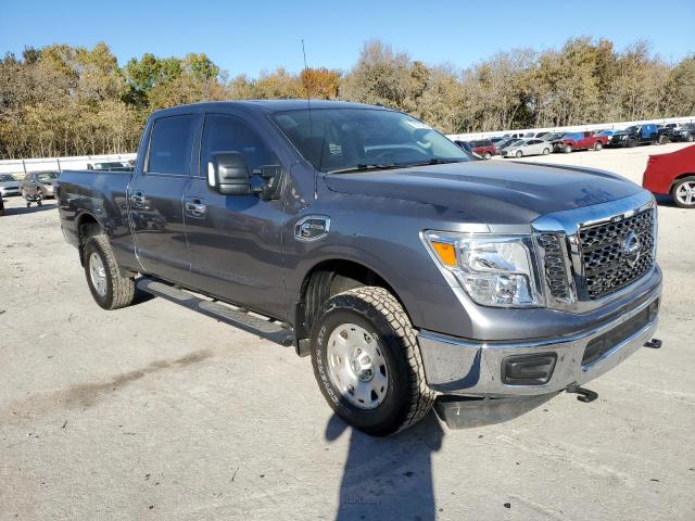 1N6BA1F31JN520349 - 2018 NISSAN TITAN XD S GRAY photo 4