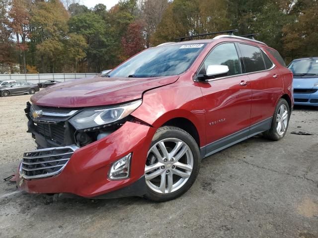 3GNAXMEV8JL119261 - 2018 CHEVROLET EQUINOX PREMIER RED photo 1