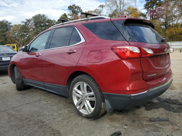 3GNAXMEV8JL119261 - 2018 CHEVROLET EQUINOX PREMIER RED photo 2