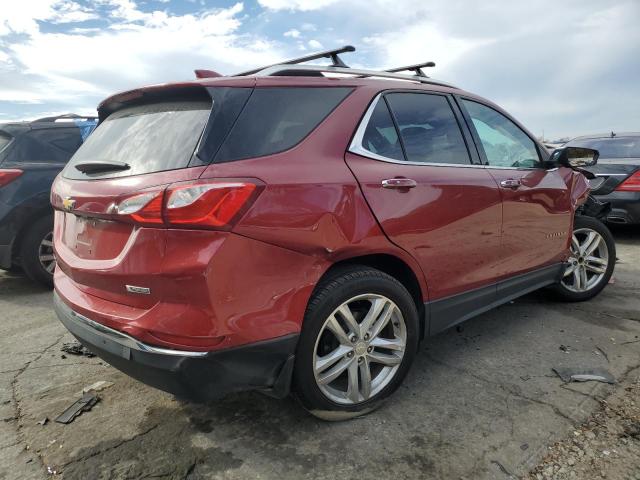 3GNAXMEV8JL119261 - 2018 CHEVROLET EQUINOX PREMIER RED photo 3