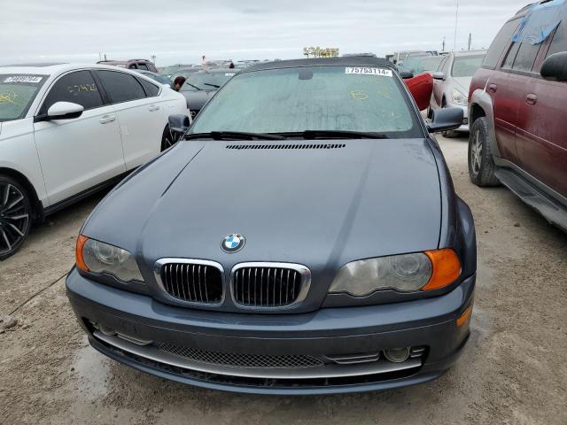 WBABS534X1JU84346 - 2001 BMW 330 CI GRAY photo 5