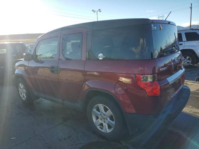 5J6YH2H70AL006061 - 2010 HONDA ELEMENT EX MAROON photo 2