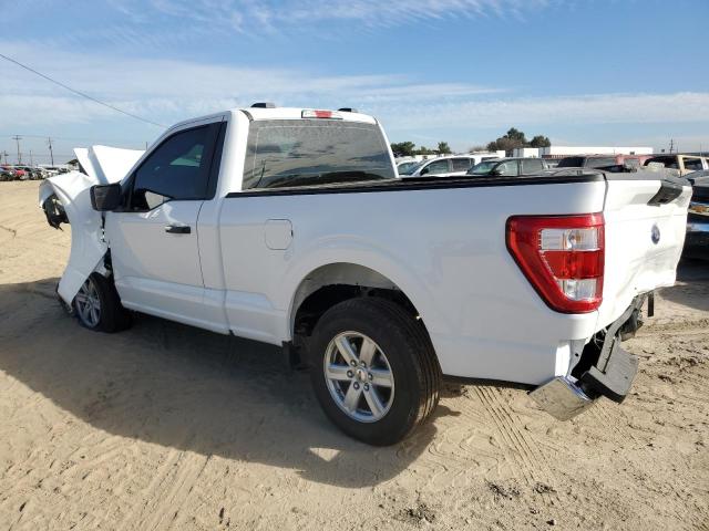 1FTMF1C57PKF35371 - 2023 FORD F150 WHITE photo 2