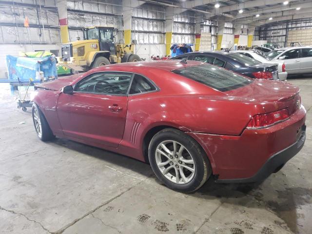 2G1FB1E35F9258907 - 2015 CHEVROLET CAMARO LS MAROON photo 2