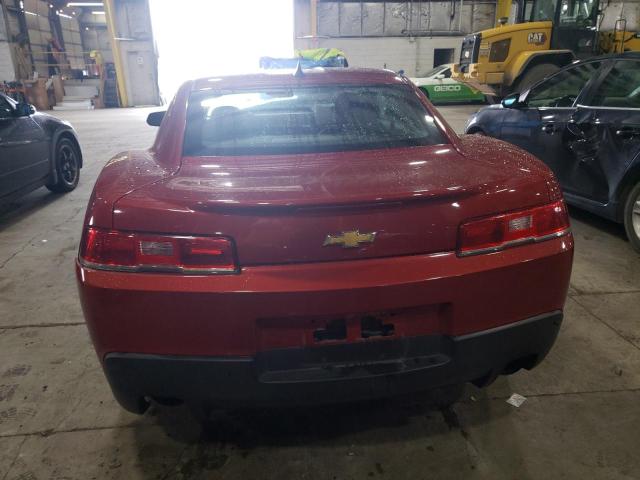 2G1FB1E35F9258907 - 2015 CHEVROLET CAMARO LS MAROON photo 6