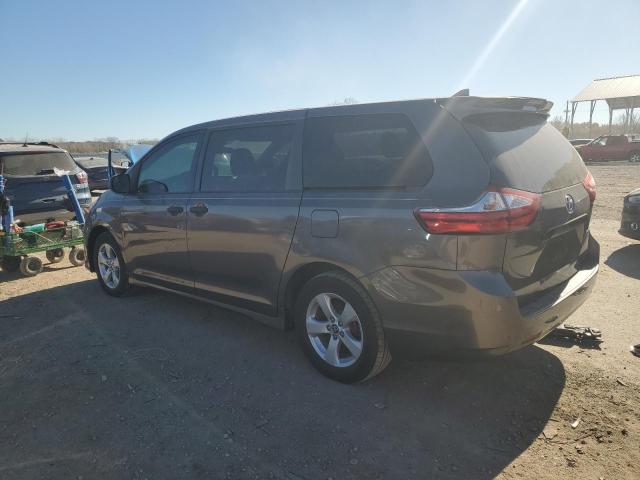 5TDZZ3DC7KS007272 - 2019 TOYOTA SIENNA GRAY photo 2