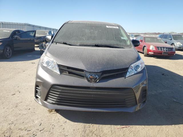 5TDZZ3DC7KS007272 - 2019 TOYOTA SIENNA GRAY photo 5