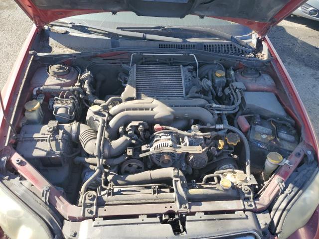 4S3BL676454203518 - 2005 SUBARU LEGACY GT LIMITED BURGUNDY photo 11