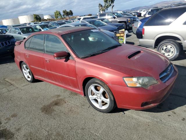 4S3BL676454203518 - 2005 SUBARU LEGACY GT LIMITED BURGUNDY photo 4