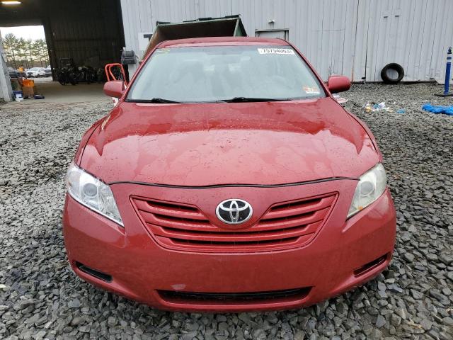 4T1BE46KX8U242675 - 2008 TOYOTA CAMRY CE RED photo 5