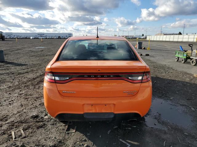 1C3CDFBB1ED669661 - 2014 DODGE DART SXT ORANGE photo 6