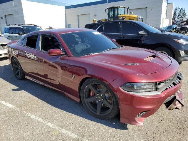 2C3CDXL91JH254208 - 2018 DODGE CHARGER SRT HELLCAT RED photo 4