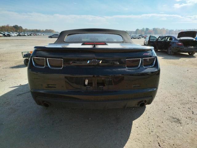 2G1FB3D3XC9209744 - 2012 CHEVROLET CAMARO LT BLACK photo 6