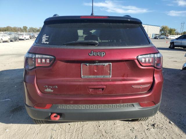 3C4NJDDB0NT146723 - 2022 JEEP COMPASS TRAILHAWK RED photo 6