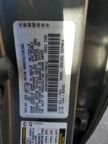 1NXBR32E86Z758612 - 2006 TOYOTA COROLLA CE GRAY photo 12