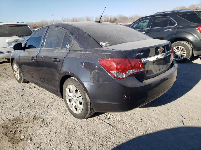 1G1PB5SH1E7476547 - 2014 CHEVROLET CRUZE LS BLUE photo 2