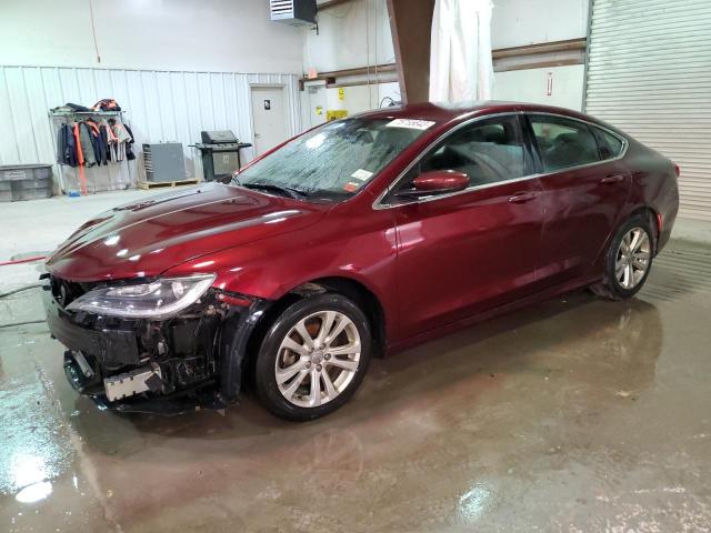 1C3CCCAB0FN695571 - 2015 CHRYSLER 200 LIMITED BURGUNDY photo 1