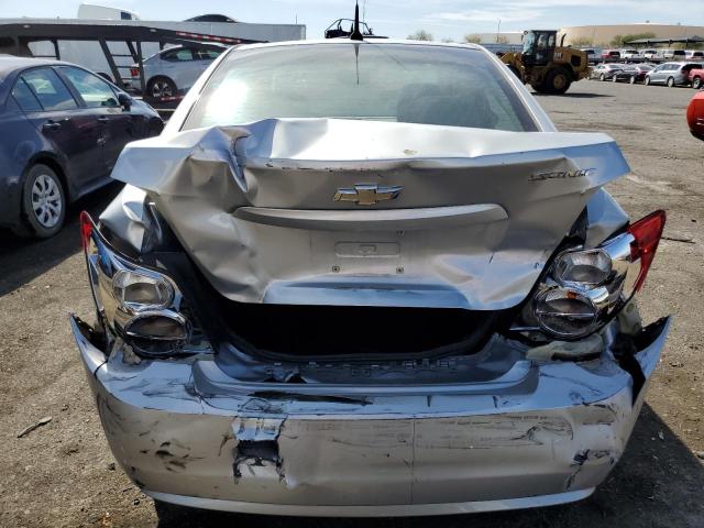 1G1JA5SH6C4106900 - 2012 CHEVROLET SONIC LS ვერცხლისფერი ფოტო 6