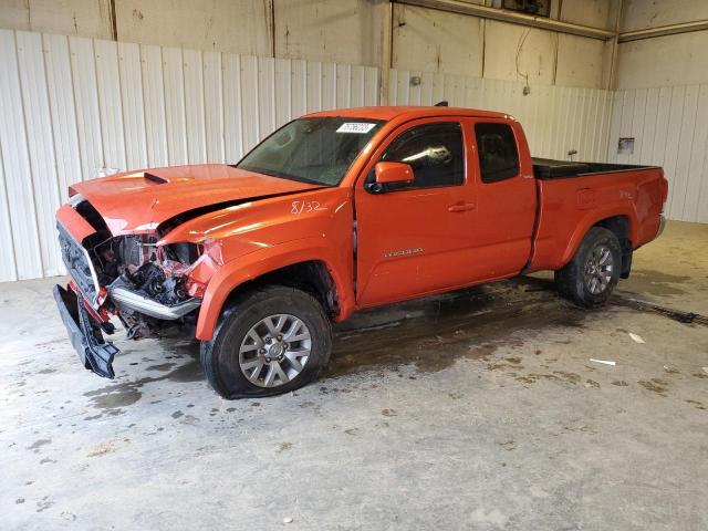 5TFSX5ENXHX051756 - 2017 TOYOTA TACOMA ACCESS CAB ნარინჯისფერი ფოტო 1