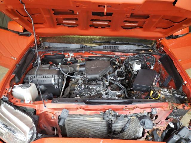 5TFSX5ENXHX051756 - 2017 TOYOTA TACOMA ACCESS CAB ნარინჯისფერი ფოტო 11