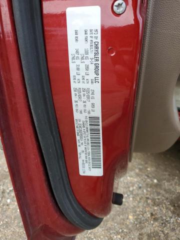 2C4RC1BG2FR552614 - 2015 CHRYSLER TOWN & COU TOURING 红色 照片 13