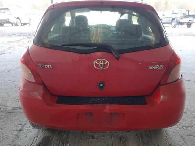 JTDJT923475111607 - 2007 TOYOTA YARIS RED photo 6