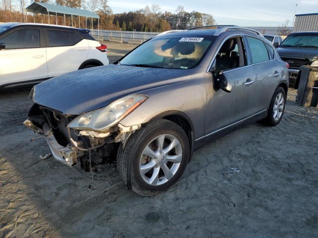 JN1AJ0HR4AM754035 - 2010 INFINITI EX35 BASE ვერცხლისფერი ფოტო 1