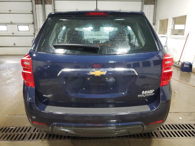 2GNFLEEK4G6134415 - 2016 CHEVROLET EQUINOX LS BLUE photo 6