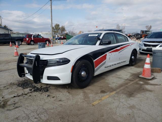 2C3CDXKT8JH301070 - 2018 DODGE CHARGER POLICE WHITE photo 1