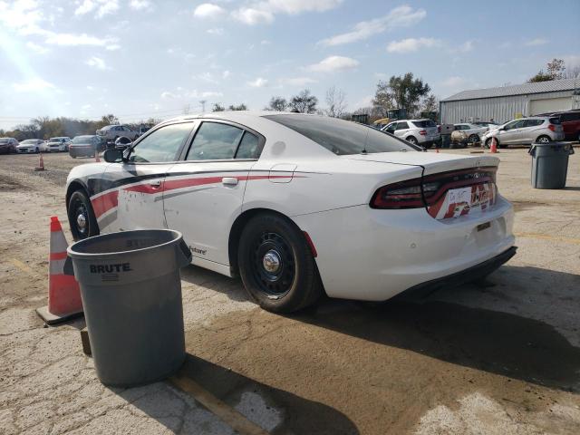 2C3CDXKT8JH301070 - 2018 DODGE CHARGER POLICE WHITE photo 2