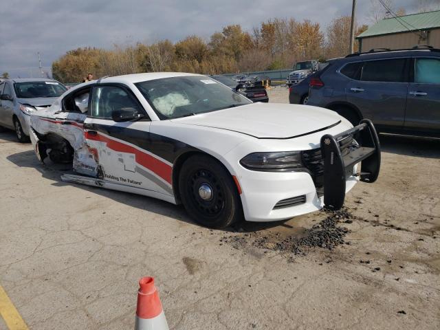 2C3CDXKT8JH301070 - 2018 DODGE CHARGER POLICE WHITE photo 4