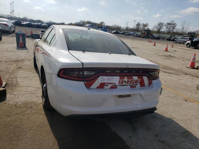 2C3CDXKT8JH301070 - 2018 DODGE CHARGER POLICE WHITE photo 6