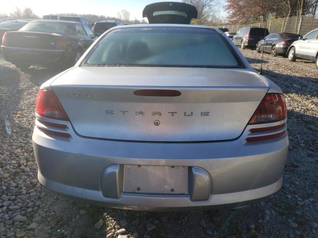 1B3EL36RX4N264759 - 2004 DODGE STRATUS SE SILVER photo 6