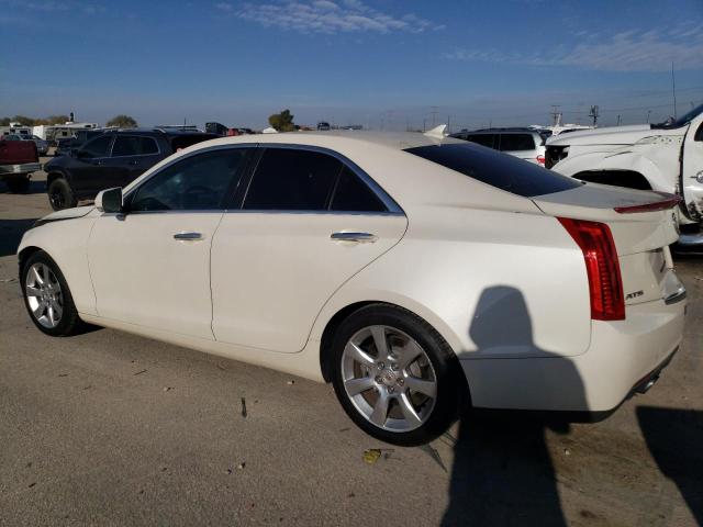 1G6AB5SX2E0160722 - 2014 CADILLAC ATS LUXURY WHITE photo 2