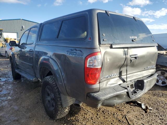 5TBDT48176S516769 - 2006 TOYOTA TUNDRA ACC DOUBLE CAB LIMITED GRAY photo 2