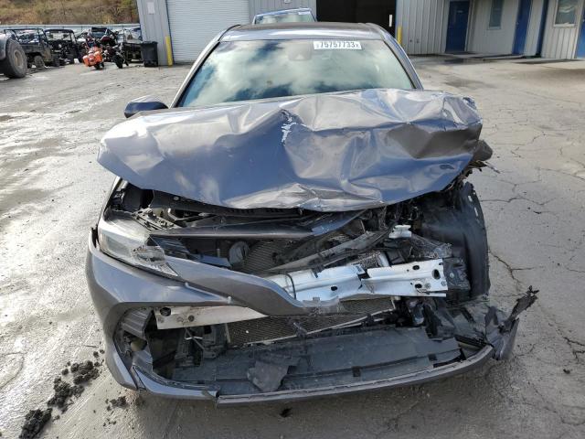 4T1B11HK2KU250039 - 2019 TOYOTA CAMRY L GRAY photo 5