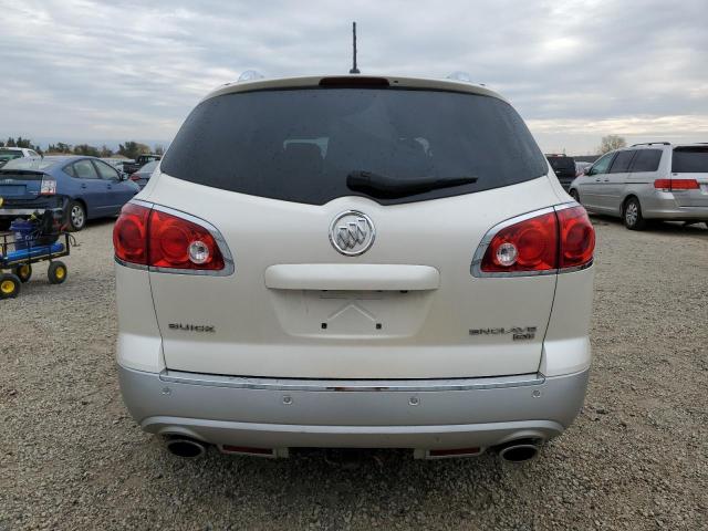 5GAEV23DX9J198046 - 2009 BUICK ENCLAVE CXL WHITE photo 6