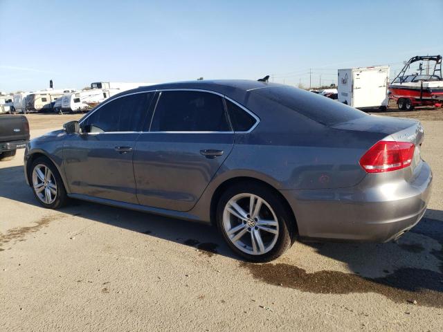 1VWBS7A35EC050013 - 2014 VOLKSWAGEN PASSAT SE GRAY photo 2