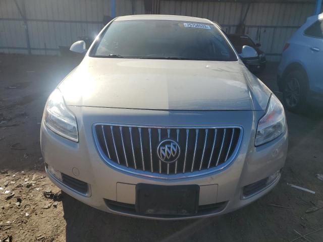 W04GT5GC5B1003048 - 2011 BUICK REGAL CXL SILVER photo 5