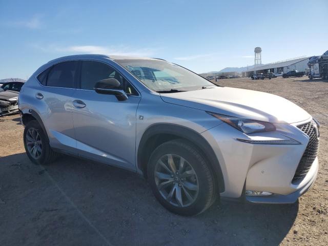 JTJYARBZ2F2018154 - 2015 LEXUS NX 200T SILVER photo 4