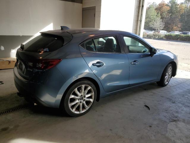 JM1BM1M34F1249864 - 2015 MAZDA 3 HATCHBAC GRAND TOURING BLUE photo 3