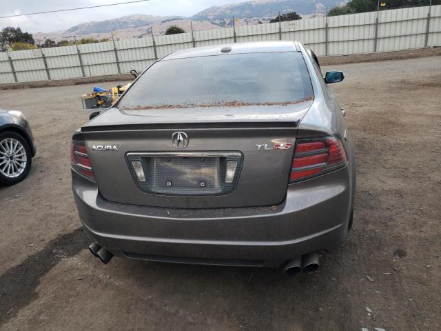 19UUA76547A040730 - 2007 ACURA TL TYPE S GRAY photo 6