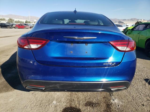 1C3CCCBB7FN539624 - 2015 CHRYSLER 200 S BLUE photo 6