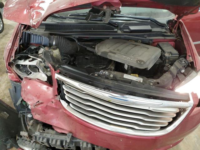 2C4RC1BG4FR694284 - 2015 CHRYSLER TOWN & COU TOURING 勃艮第红 照片 12