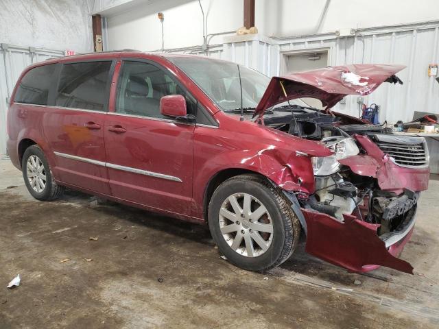 2C4RC1BG4FR694284 - 2015 CHRYSLER TOWN & COU TOURING 勃艮第红 照片 4