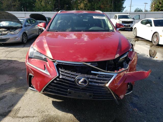 JTJBJRBZXK2101377 - 2019 LEXUS NX 300H RED photo 5